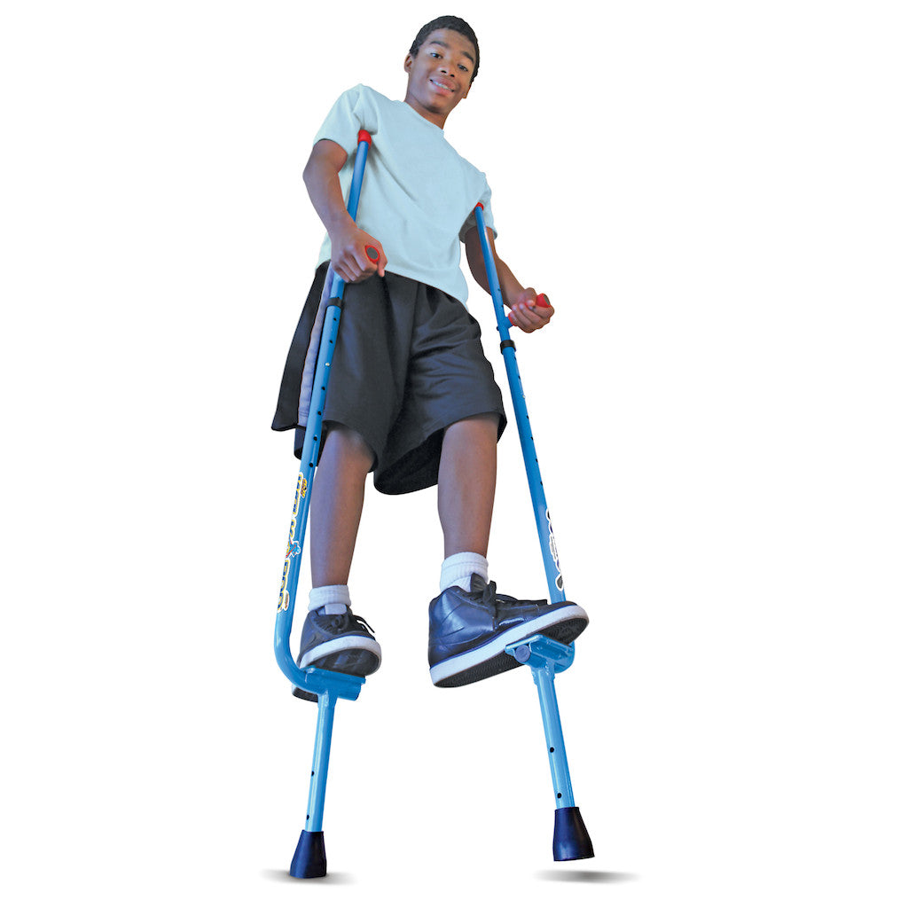 Original Walkaroo Steel 'Wee' Balance Stilts with Adjustable Height for  Little Kids & Beginners (Ages 4+ and up to 120 lbs) For Active Play 