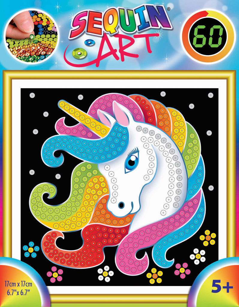 Glitter Shapes - Multi-Color Unicorn Shapes Kit – iConnectWith Glitter